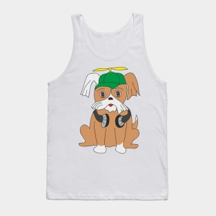 Funny puppy Tank Top